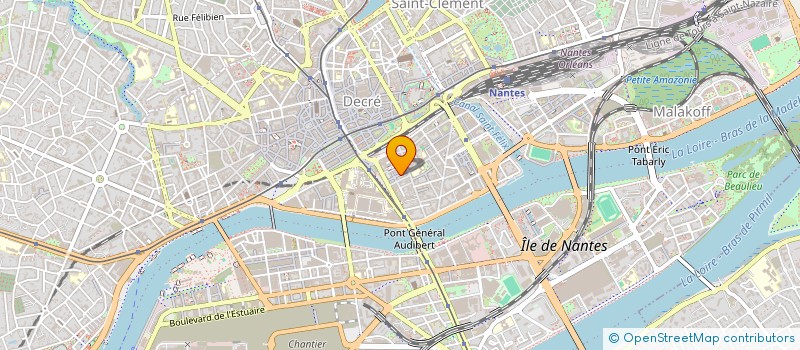 localisation de l'entreprise DSM à NANTES