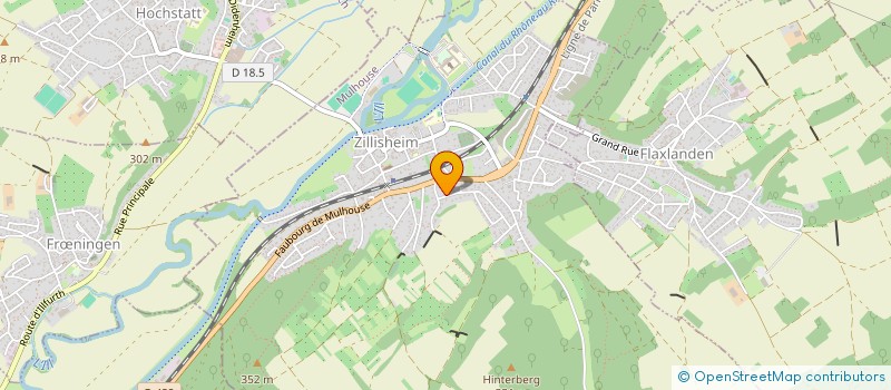 localisation de l'entreprise DSM  FRNINGEN