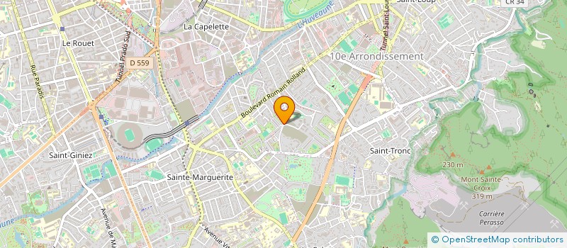 localisation de l'entreprise DSM CARS  MARSEILLE