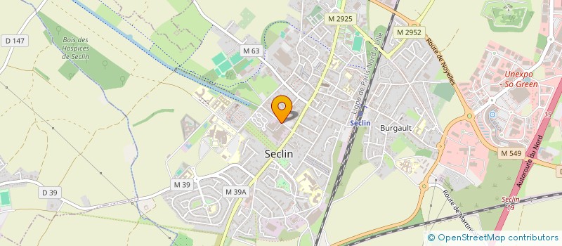 localisation de l'entreprise DSM FOOD SPECIALITES FRANCE SAS à SECLIN