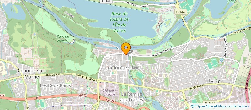 localisation de l'entreprise DSM II  NOISIEL