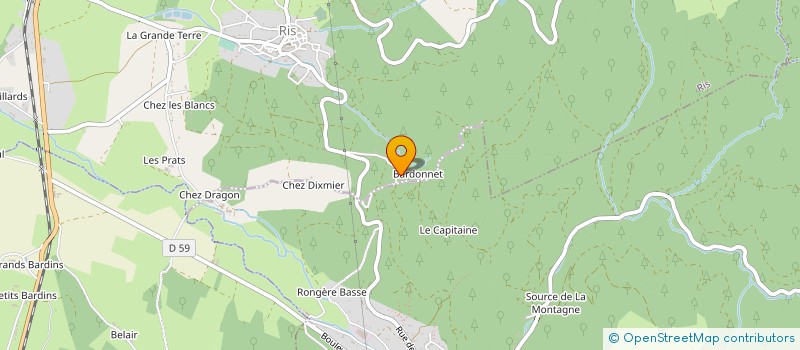 localisation de l'entreprise DSM MENUISERIES  RIS