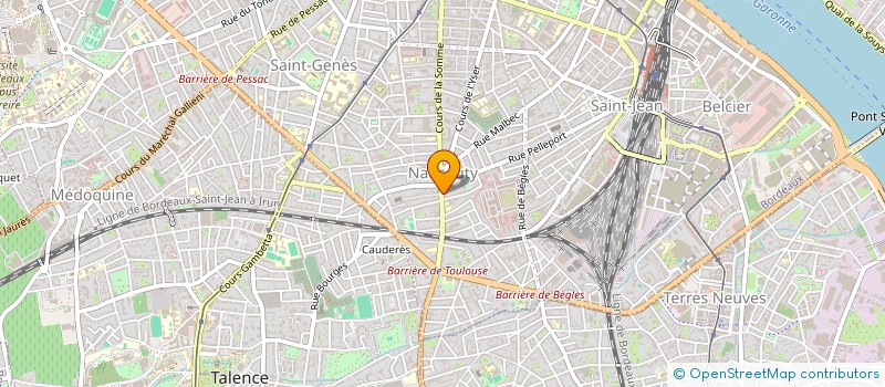 localisation de l'entreprise DSMA  BORDEAUX