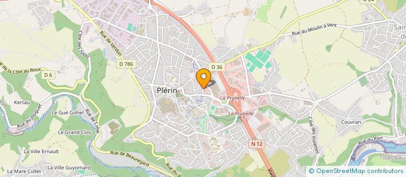 localisation de l'entreprise DSMA à PLERIN