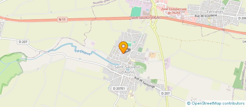 localisation de l'entreprise DSMC  SAINT SAUVEUR D'AUNIS