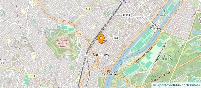 localisation de l'entreprise DSMD CREATIONS à HOUILLES