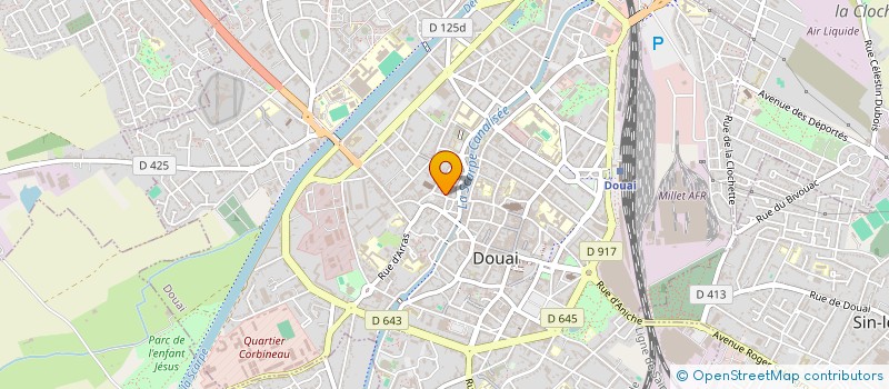localisation de l'entreprise DSME à DOUAI
