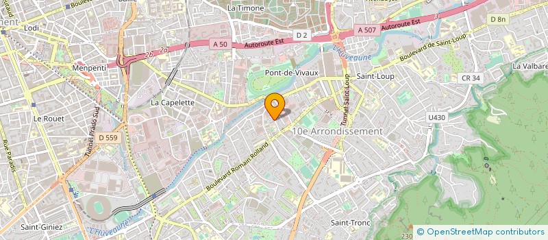 localisation de l'entreprise DSMI à MARSEILLE