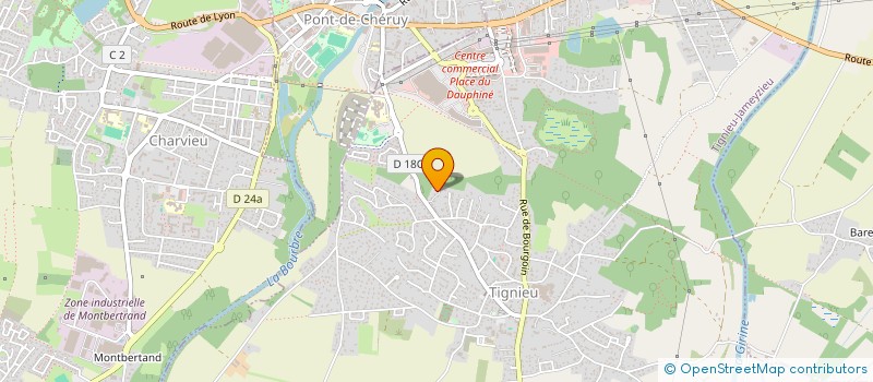 localisation de l'entreprise DSMS INDUSTRIES à TIGNIEU-JAMEYZIEU
