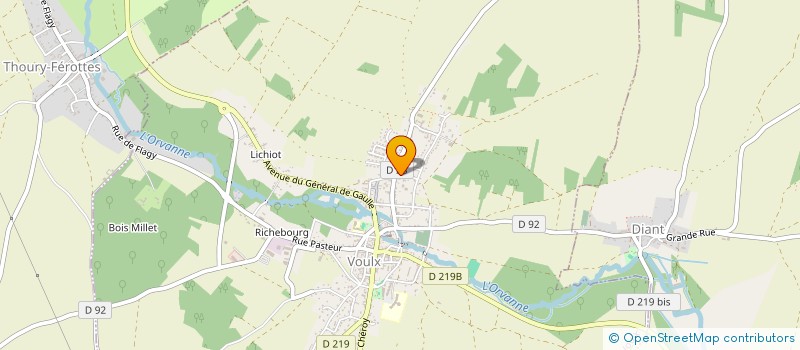 localisation de l'entreprise DSMU  VOULX