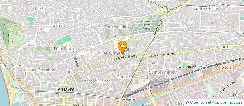 localisation de l'entreprise DSN FLAUBERT à LE HAVRE