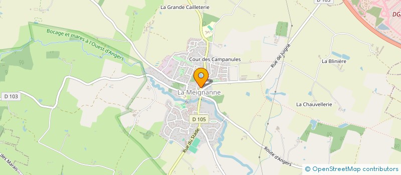 localisation de l'entreprise DSNB  LONGUENEE-EN-ANJOU