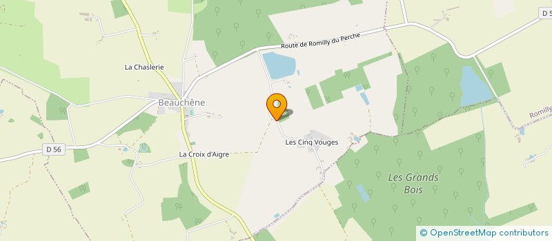 localisation de l'entreprise DSNM  BEAUCHENE