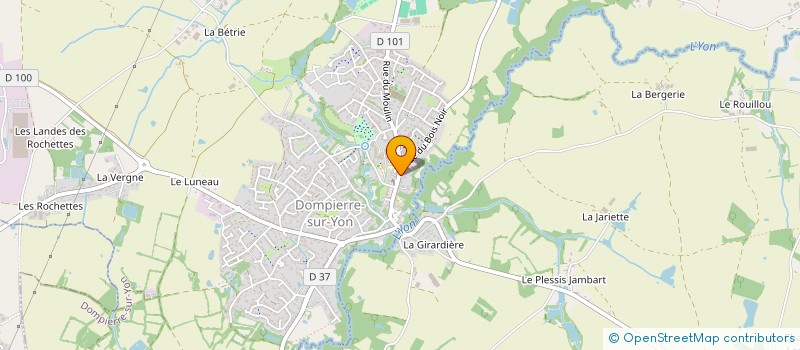 localisation de l'entreprise DSO à DOMPIERRE-SUR-YON