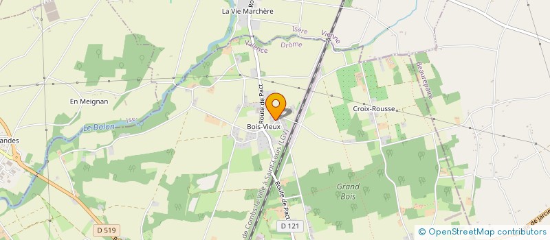 localisation de l'entreprise DSO à LAPEYROUSE-MORNAY