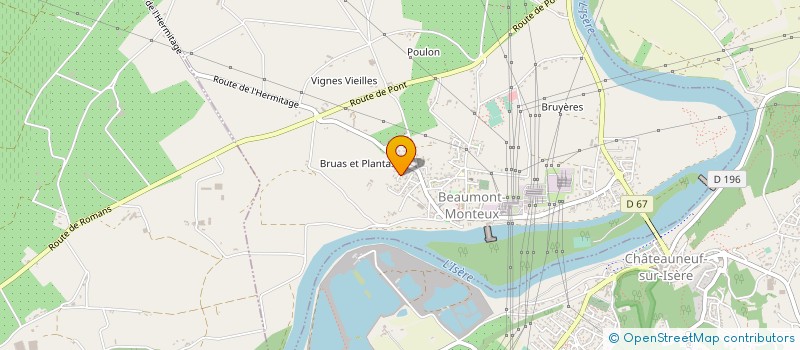 localisation de l'entreprise DSO CONSULTING  BEAUMONT-MONTEUX