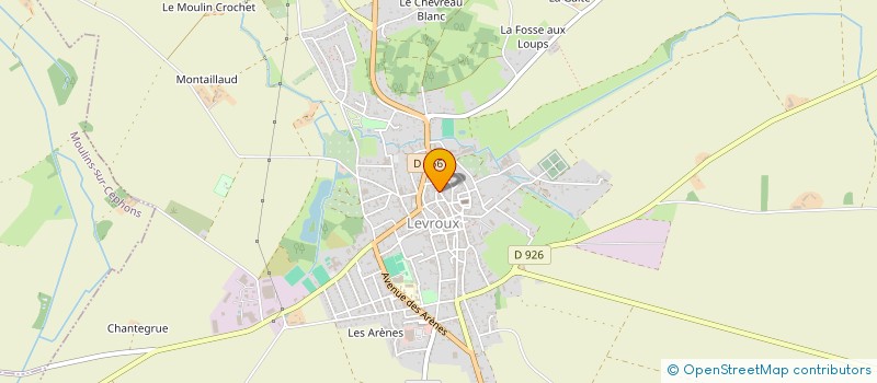 localisation de l'entreprise DSO IMMO à LEVROUX