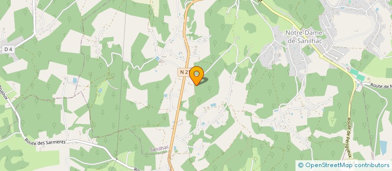 localisation de l'entreprise DSP 30 MAG  LES MAGES