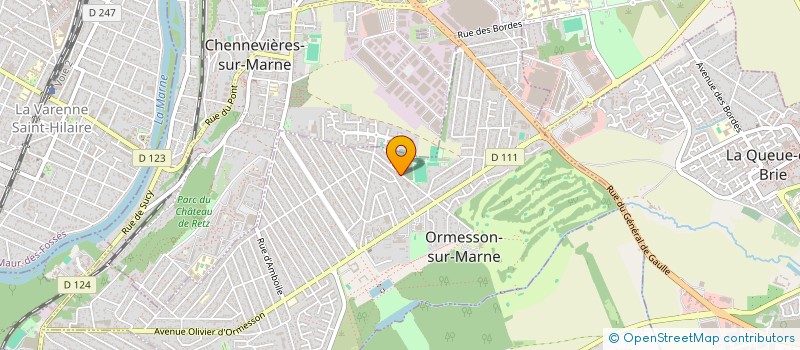 localisation de l'entreprise DSP à ORMESSON-SUR-MARNE