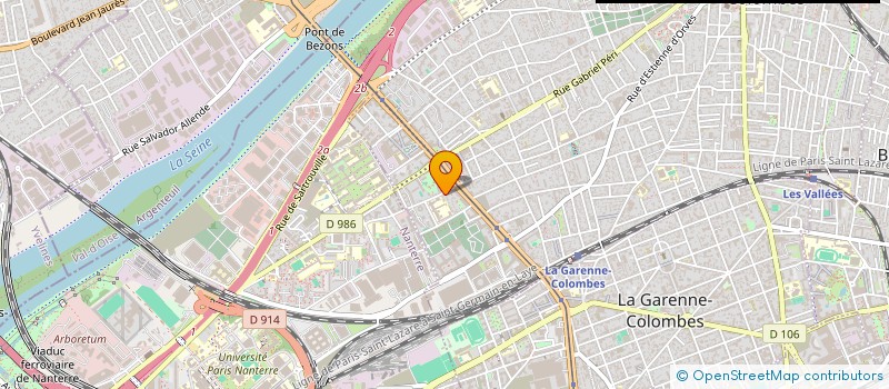 localisation de l'entreprise DSP à COLOMBES