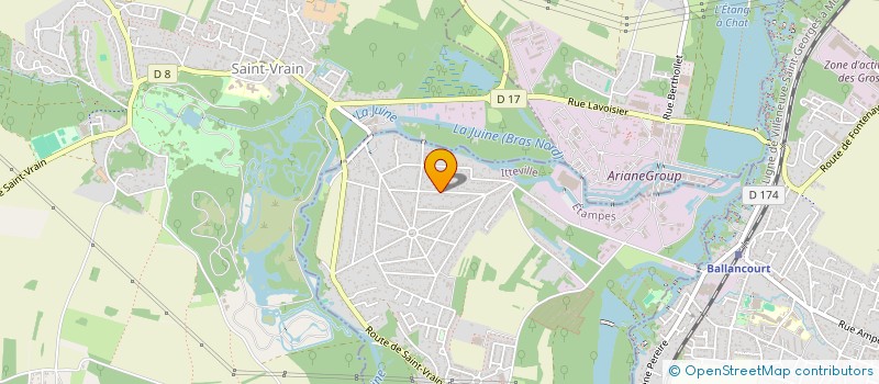 localisation de l'entreprise DSP CARS  ITTEVILLE