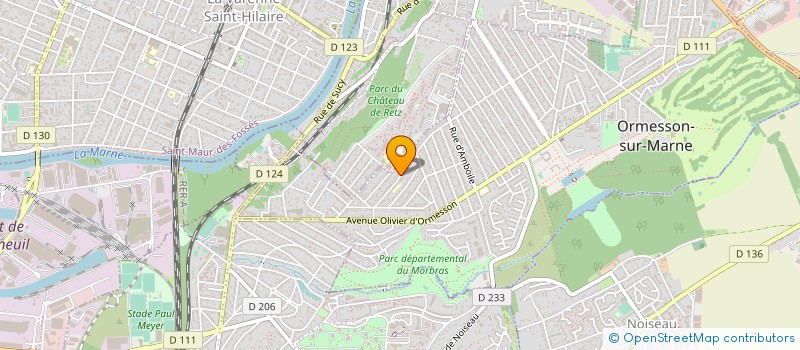 localisation de l'entreprise DSP CONCEPT  CHENNEVIERES-SUR-MARNE