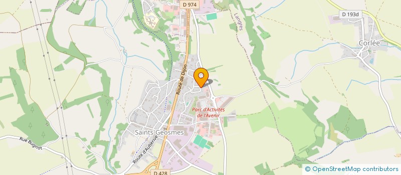 localisation de l'entreprise DSP DISTRIBUTION à SAINTS-GEOSMES