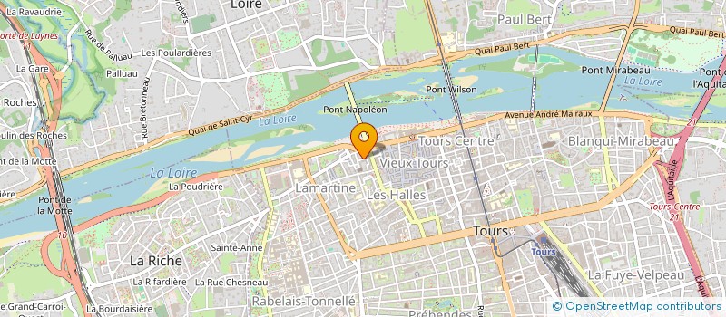 localisation de l'entreprise DSP-IMMO  TOURS