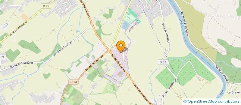 localisation de l'entreprise DSP LOCATION IMMOBILIERE  VILLEMUR-SUR-TARN