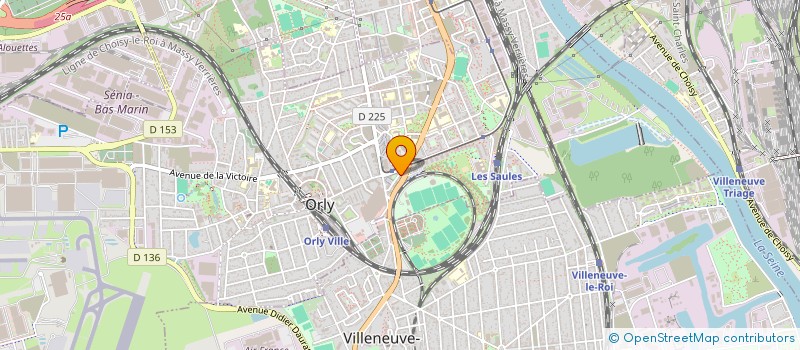 localisation de l'entreprise DSP SECURITE  ORLY