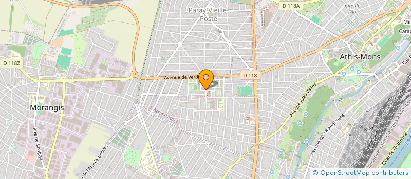 localisation de l'entreprise DSPAVAGE à ATHIS-MONS