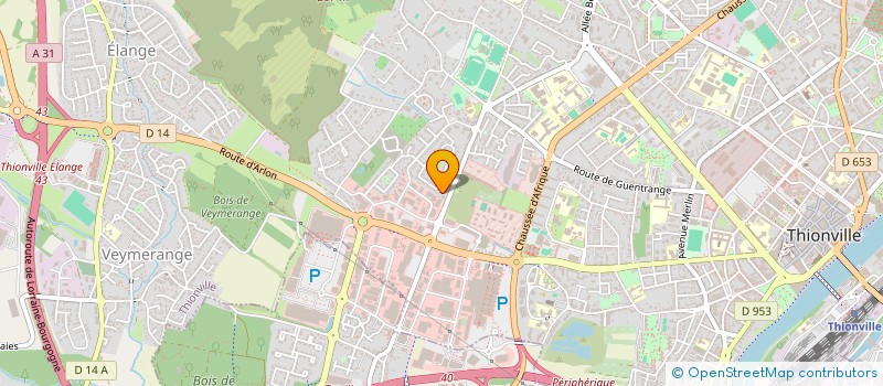 localisation de l'entreprise DSPRODUCTS à THIONVILLE