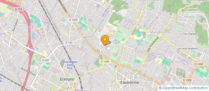 localisation de l'entreprise DSPS à EAUBONNE