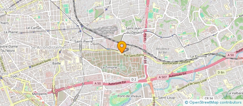 localisation de l'entreprise DSPS à MARSEILLE