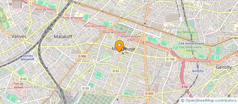 localisation de l'entreprise DSPS GROUPE  MONTROUGE