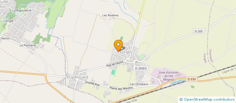 localisation de l'entreprise DSR BUSINESS  FORGES