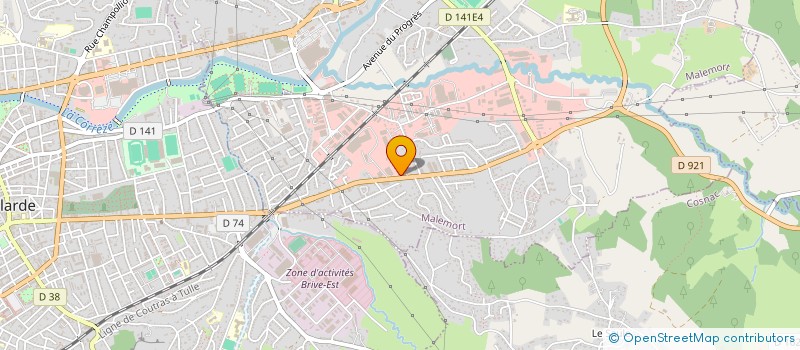 localisation de l'entreprise DSR CHAUFCLIM à MALEMORT