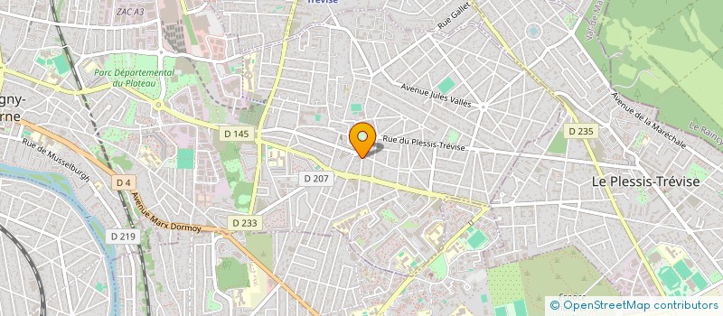 localisation de l'entreprise DSR PLOMBERIE à PONTAULT-COMBAULT