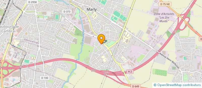 localisation de l'entreprise DSRELEC  MARLY