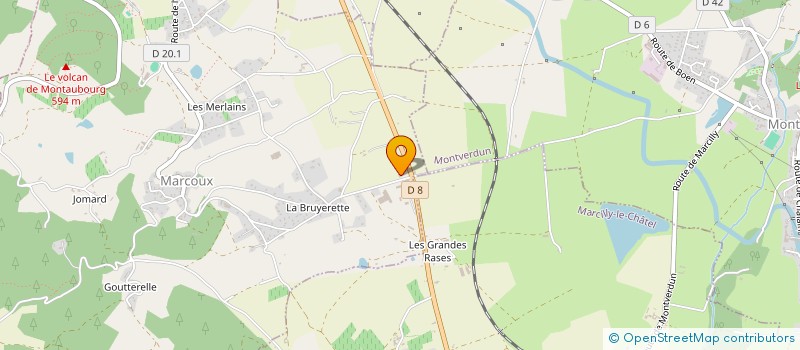localisation de l'entreprise DSREPAR à MARCOUX