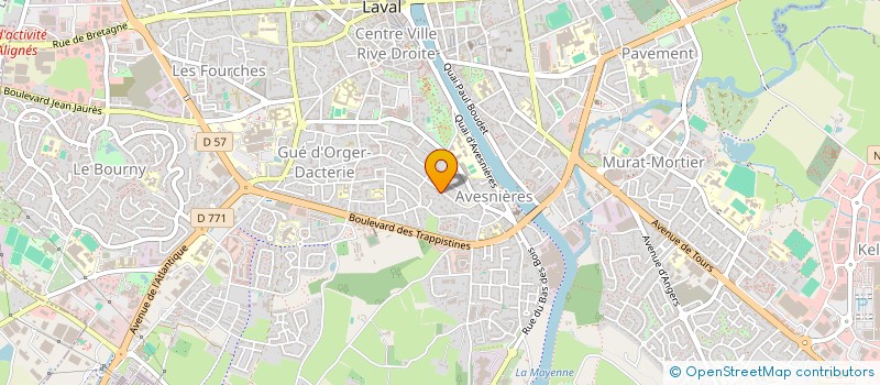 localisation de l'entreprise DSS à LAVAL