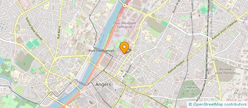 localisation de l'entreprise DSS COMPANY à ANGERS