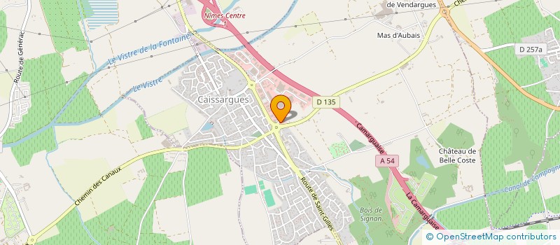 localisation de l'entreprise DSSR  CAISSARGUES