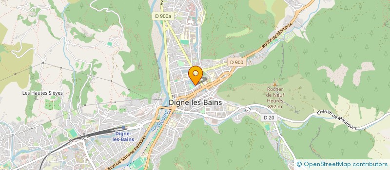 localisation de l'entreprise DST DISTRIBUTION à DIGNE-LES-BAINS
