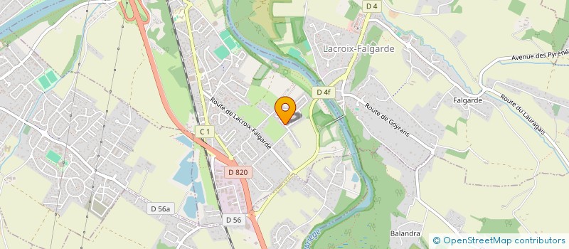 localisation de l'entreprise DST NOVA  PINSAGUEL