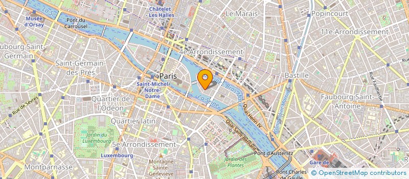 localisation de l'entreprise DST PLUS  PARIS