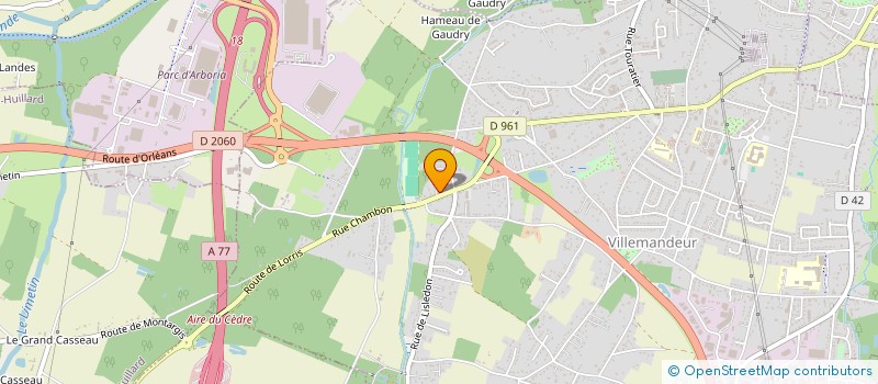 localisation de l'entreprise DSTB RENOVATION à VILLEMANDEUR