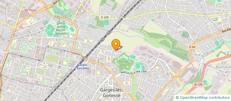 localisation de l'entreprise DSTP à GARGES-LES-GONESSE