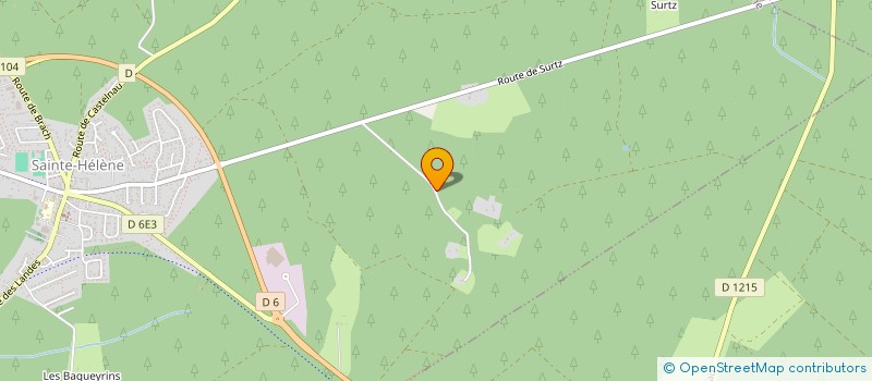 localisation de l'entreprise DSTPE  SAINTE-HELENE