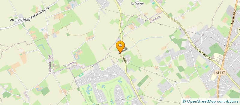 localisation de l'entreprise DSV  BONDUES